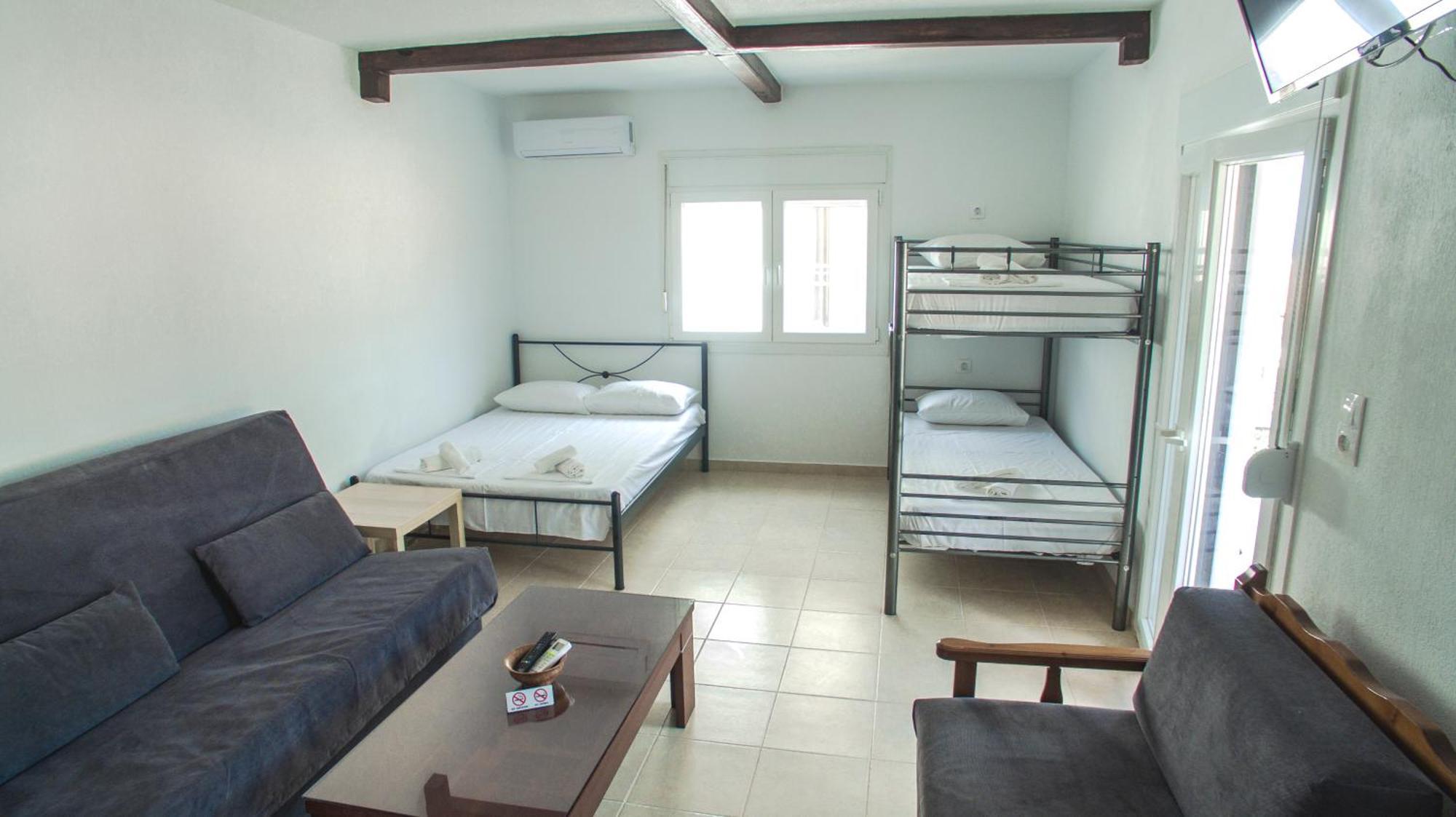 Stavros Lay In Aparthotel Ano Stavros ภายนอก รูปภาพ