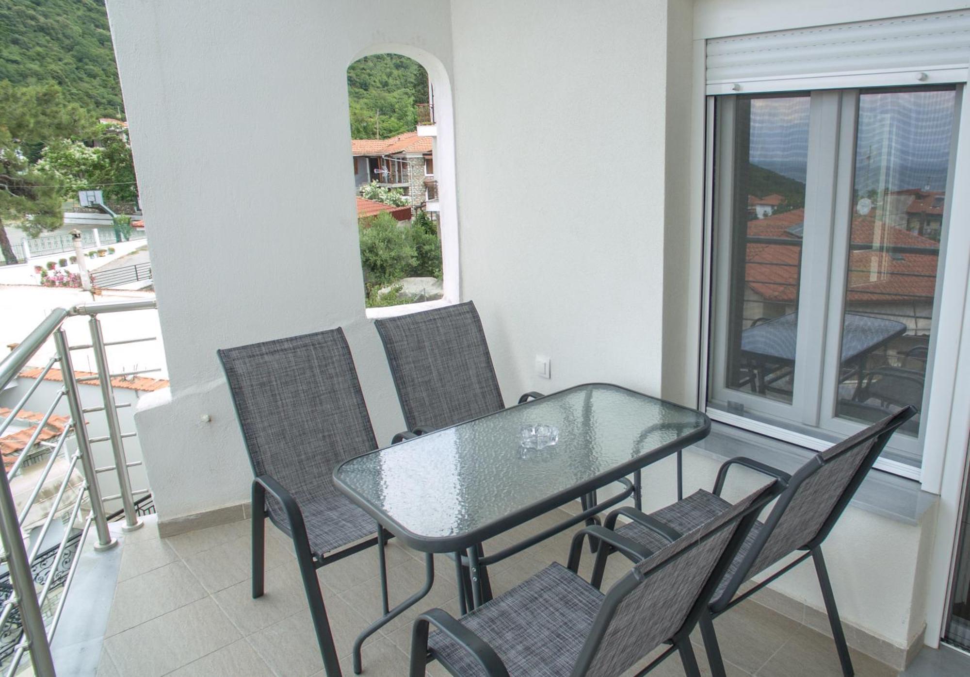 Stavros Lay In Aparthotel Ano Stavros ภายนอก รูปภาพ