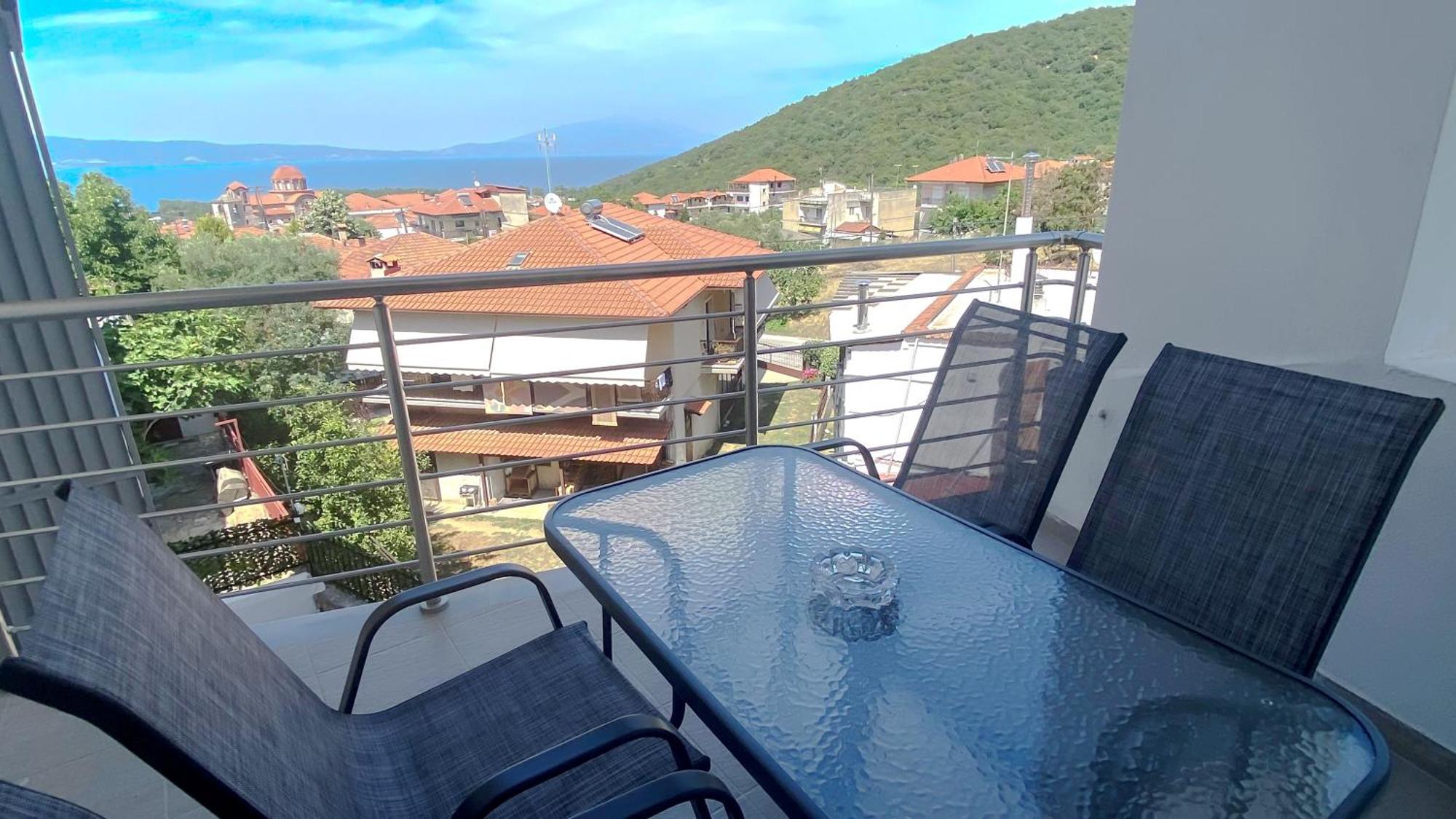 Stavros Lay In Aparthotel Ano Stavros ภายนอก รูปภาพ