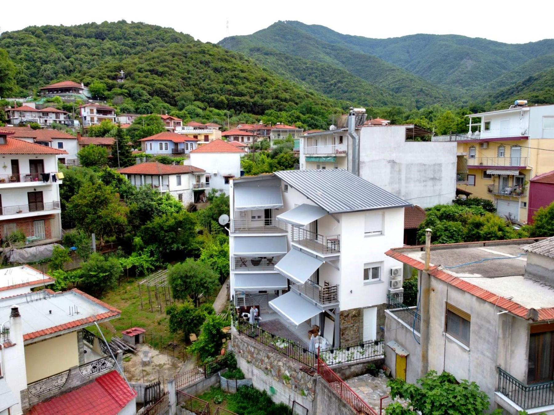 Stavros Lay In Aparthotel Ano Stavros ภายนอก รูปภาพ